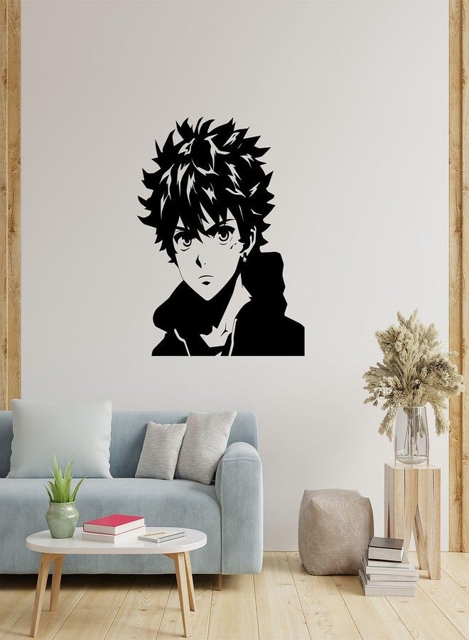 CVANU Anime Character Transparent Vinyl Self-Adhesive Sticker for Wall Decoration (25X24inch)_202308-A6 - Image 1